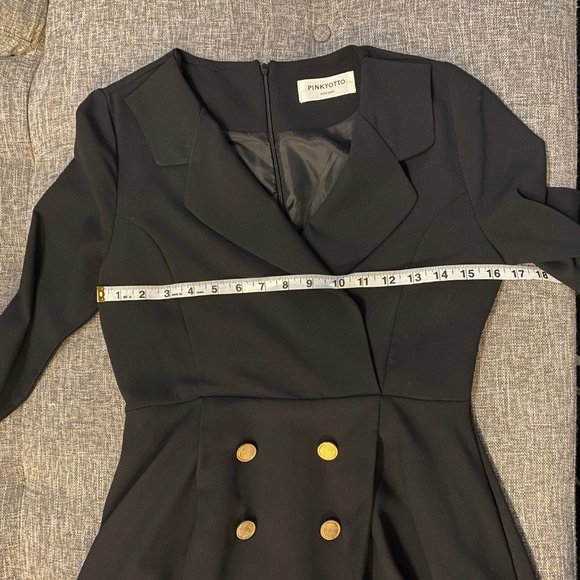 Pinkyotto Double-Breasted Blazer Dress - Picture 7 of 8